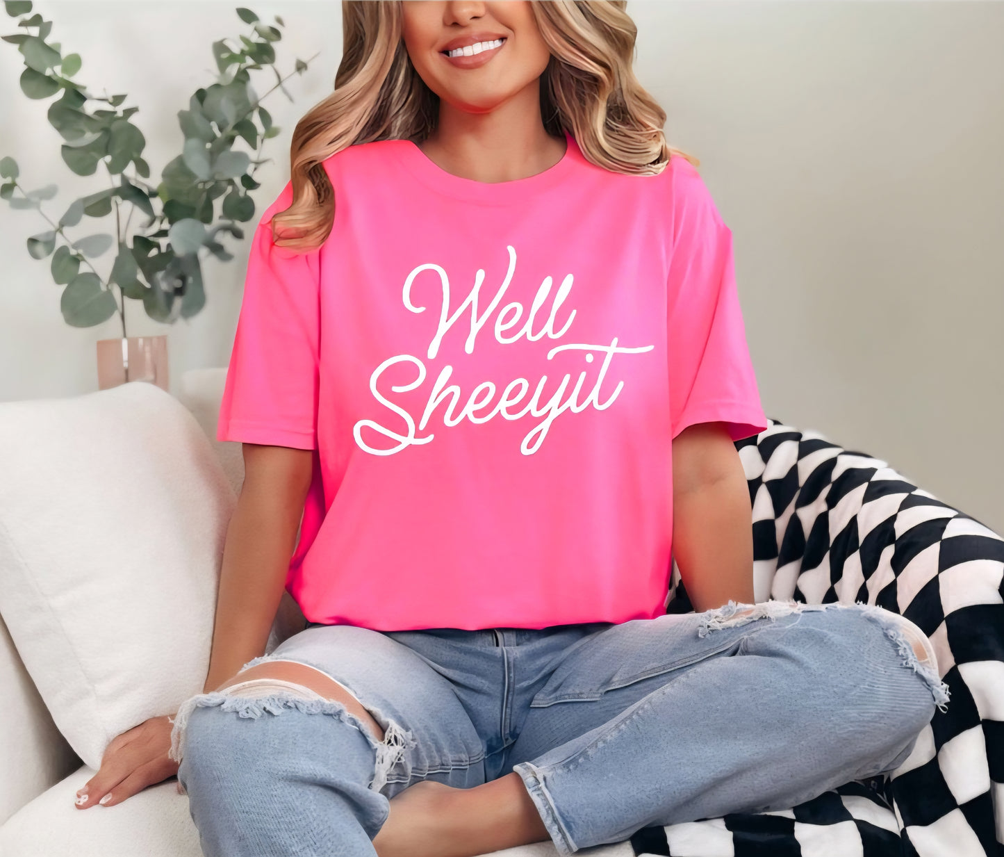 Well Sheeyit Funny Tshirt Comfort Colors C1717 T-shirt