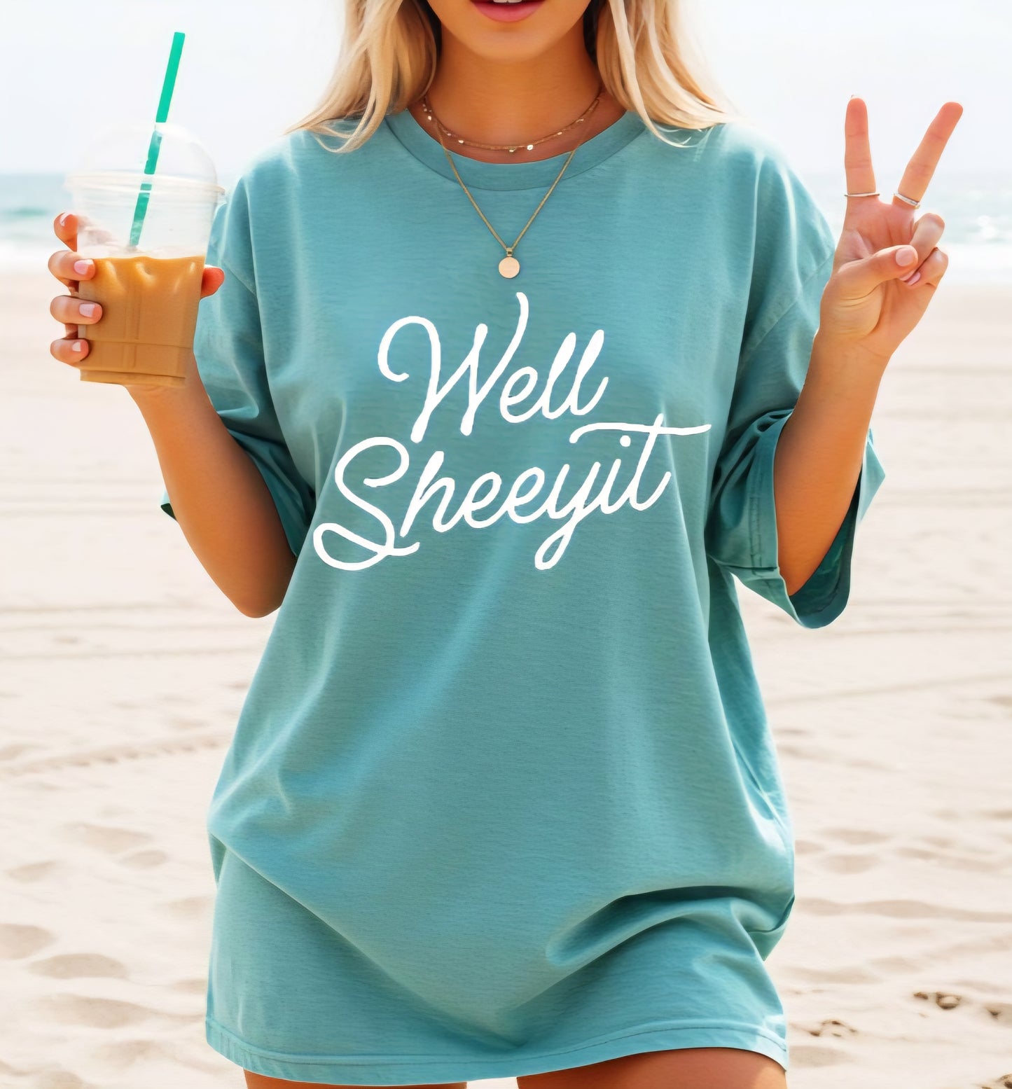 Well Sheeyit Funny Tshirt Comfort Colors C1717 T-shirt