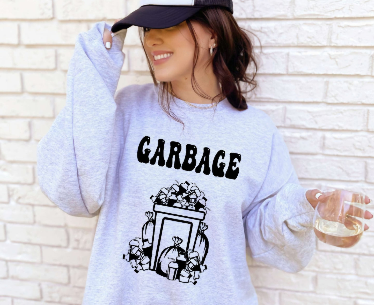 GARBAGE Crewneck Sweatshirt