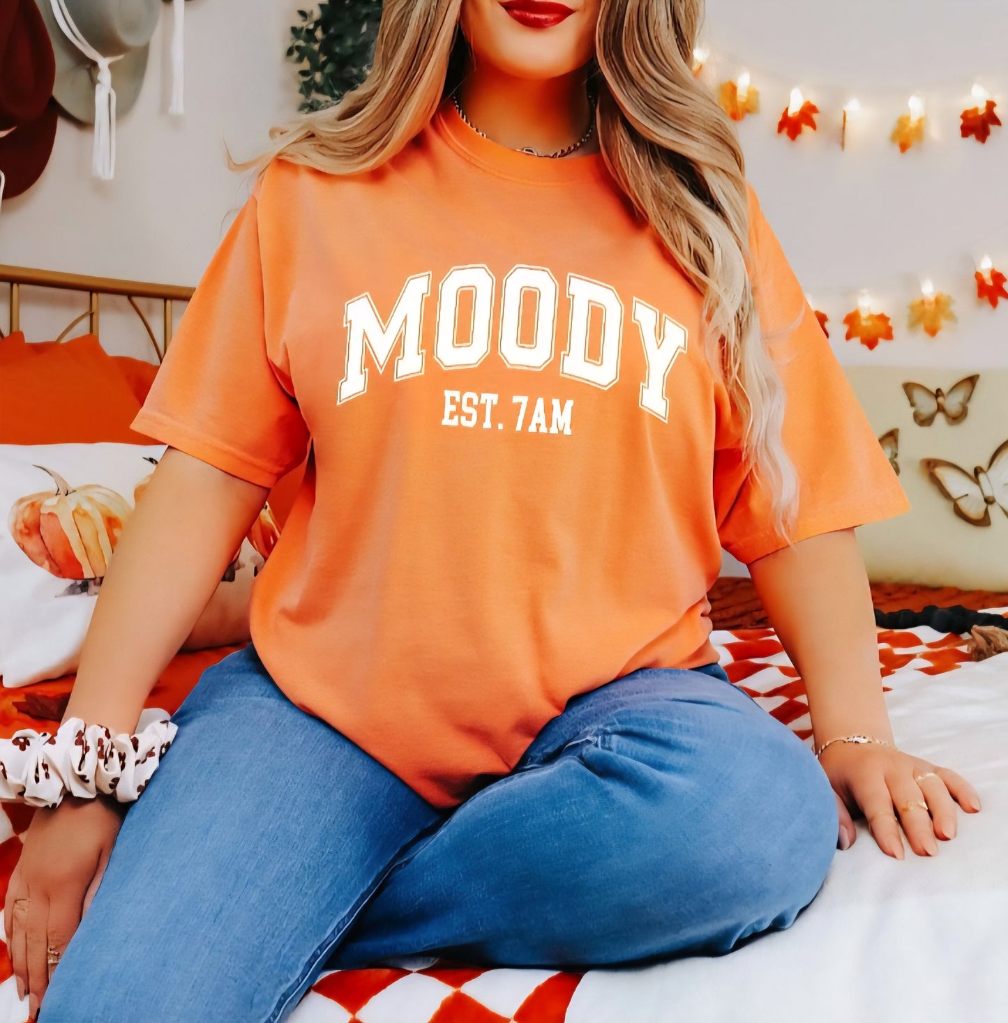 Moody EST 7AM Neon Comfort Colors Tees